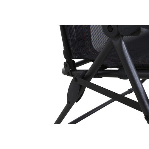 Siena Garden Campingstuhl Relax Comfort Anthrazit mit verstellbarer Kopfstütze und Armlehnen B/T/H: 65 x 19 x 91 cm - Bild 5