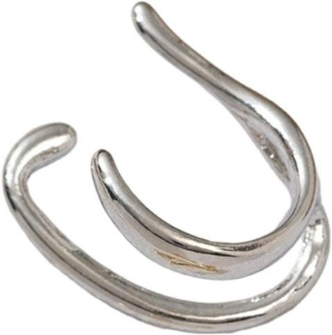 Manschetten-Ohrringe Kupfer, Silber, Damen - Bild 1