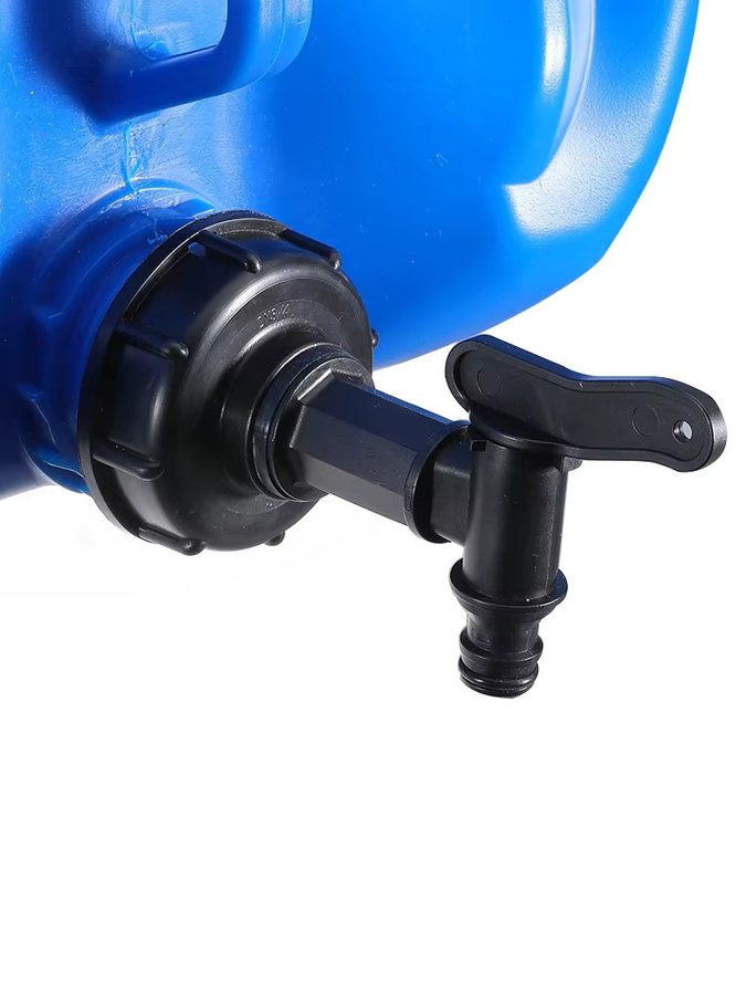 IBC Tank Wasserhahn Adapter S60 auf 3/4 Zoll Schlauchanschluss für Gartenwassertank und Wasserfilter - Bild 4
