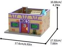 Gobricks Simpsoned Modulare Moe's Taverne Bausteine ab 14 Jahren - Bild 1