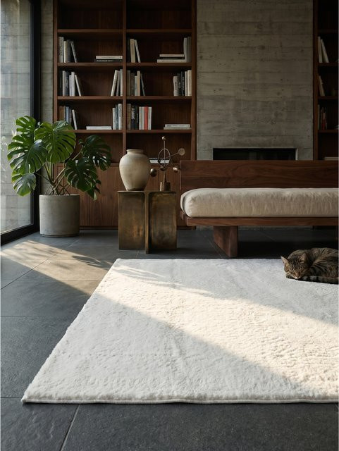 RUTOR Kadima Design Kurzflor Teppich in Creme und Beige, B/T: 240 x 340 cm - Bild 1