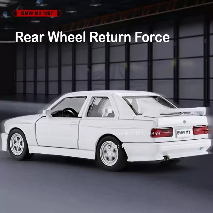 RMZ city BMW M3 1987, Modellspielzeugauto, 1:36, Metall - Bild 3