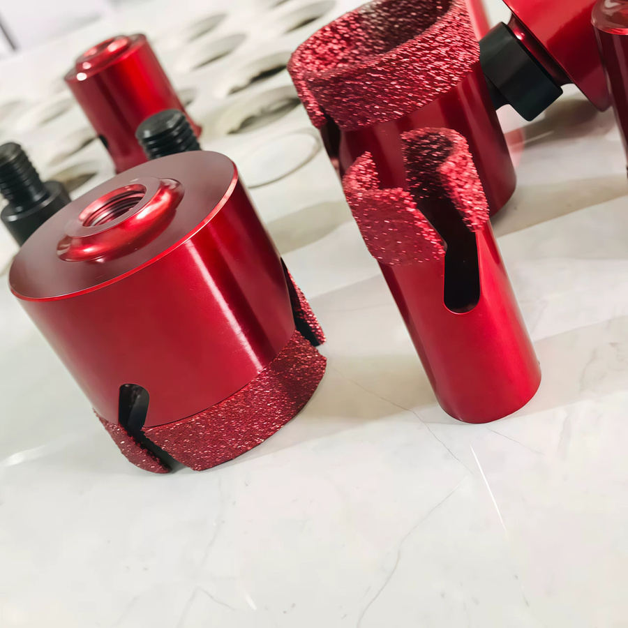 RSMXYO Diamantkernbohrer Set für Porzellan, Fliesen, Granit und Marmor mit M14 Gewinde, Durchmesser 20–50 mm - Bild 4