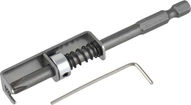 Alloet Federbelasteter Schraubenhalter-Bit, verschleißfester und sturzsicherer Schraubendreher-Bit zur Federpositionierung für Elektriker und Mechaniker - Bild 1