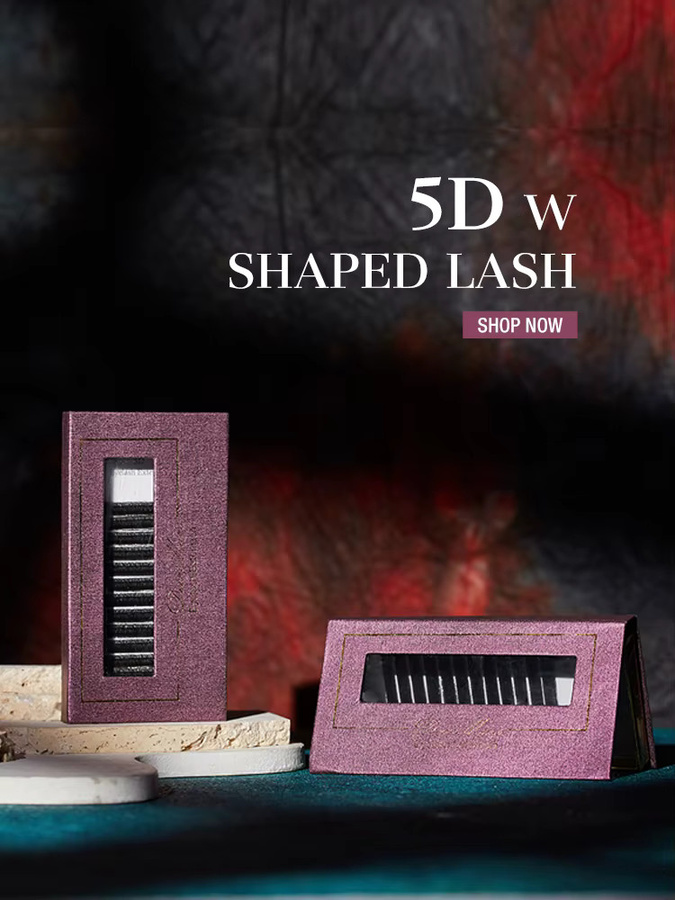 DeceMars Wimpernverlängerung 5D W-Form, 5 Stück Set - Bild 5