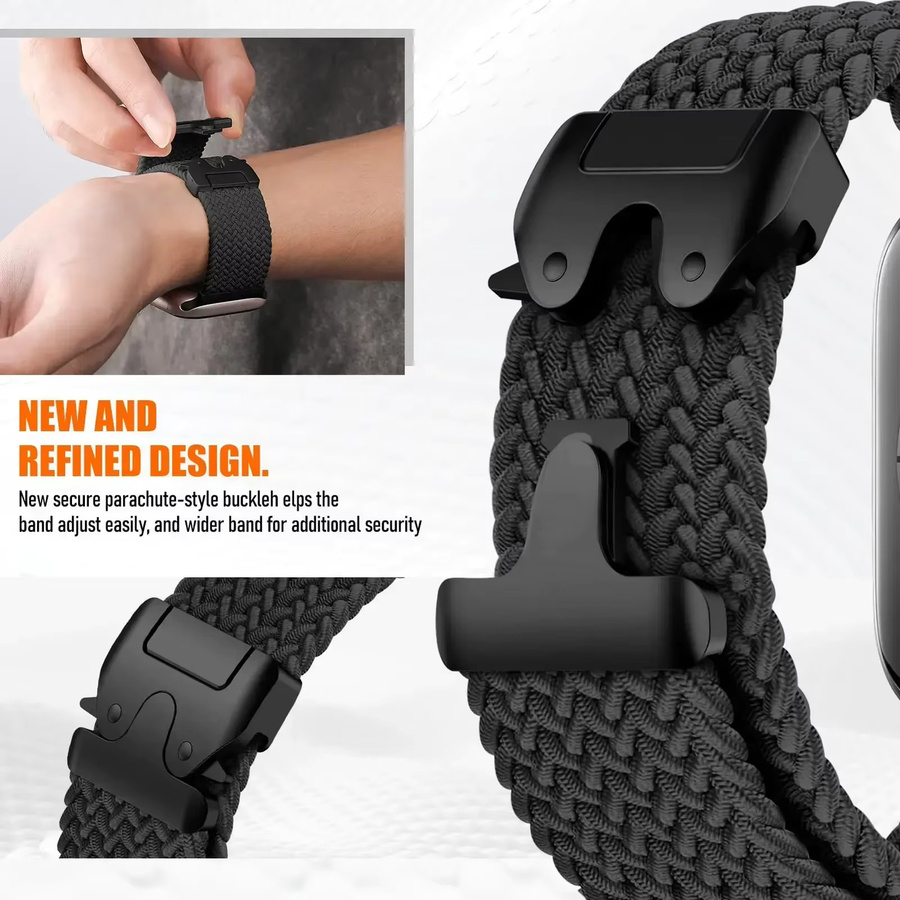 Uhrenarmband Geflochtenes Band, Textil/NATO, Unisex - Bild 4