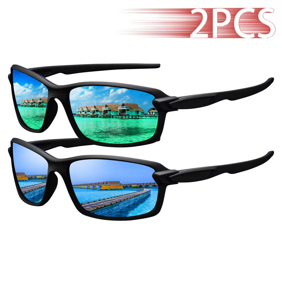 WSZ Sonnenbrille, Vollrand, rectangular, Kunststoff, black, Unisex - Bild 3