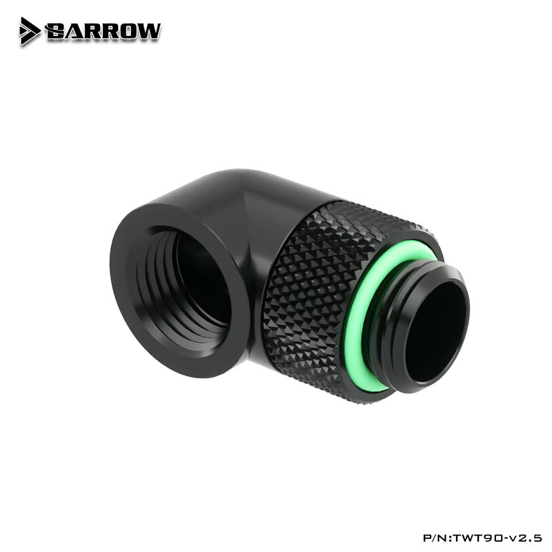 Barrow 90 Grad Drehbarer Adapter M-F 360 Grad Drehgelenk Winkelanschluss für Wasserkühlungsrohre in 4 Farben - Bild 2