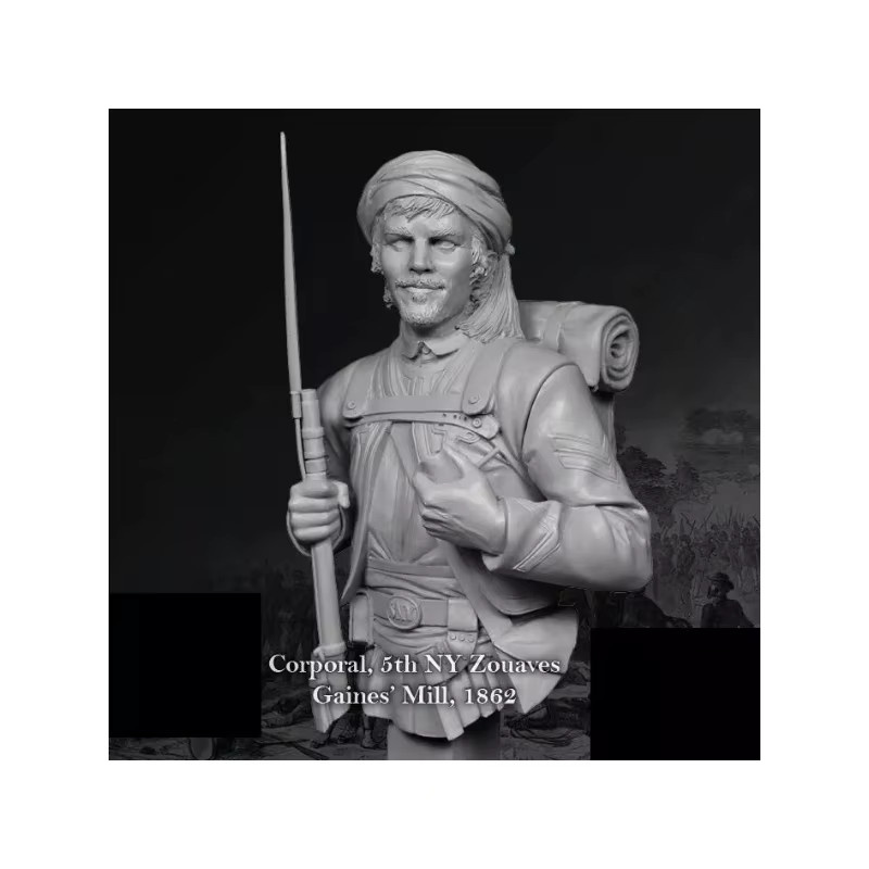 MEEKLION MODEL Resin Figure Büste, Militär, 1:12, unbemalter Modellbausatz - Bild 2