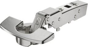 Hettich Sensys 8645 Schnellmontagescharnier THS 55 halb vorliegend in Nickel Plated/Silber - Bild 1