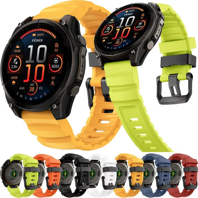 Garmin Uhrenarmband Silikon, Quick Fit, Unisex - Bild 1