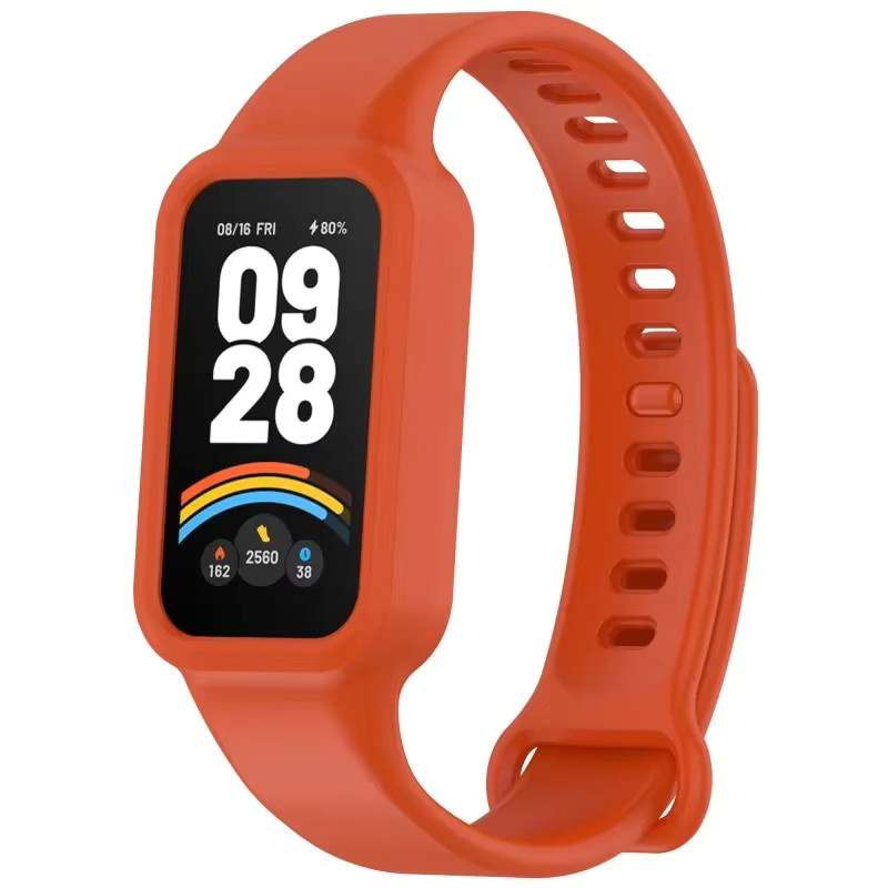 FancyWrist Silikonarmband mit Hülle für Xiaomi Smart Band 9 Active und Redmi Band 3 - Bild 3