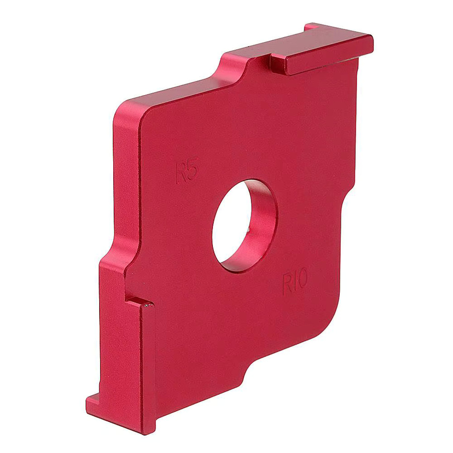 DOERSUPP Quick-Jig Router Tisch Bits Jig Ecke Vorlage für Holzbearbeitung in Rot - Bild 3