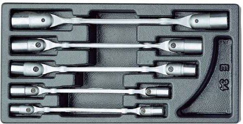 Gedore Werkzeugeinlage 5622890 in Schwarz, B/T/H: 31,0 x 15,8 x 4,2 cm - Bild 1