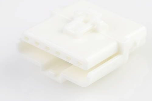 Molex Stift- und Buchsengehäuse-Kabel, 6 Polzahl, Weiß, Artikelnummer 1501700006 - Bild 1