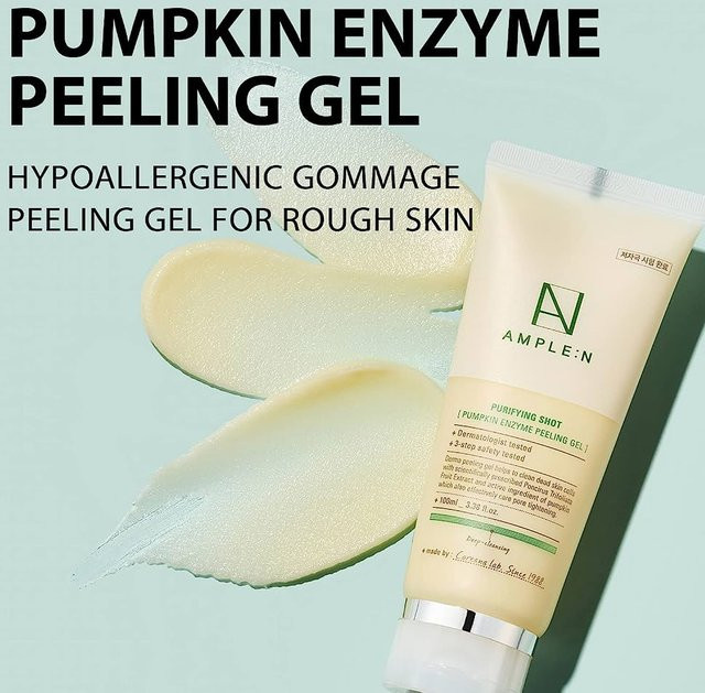 REICHLICH:N Purifying Shot Kürbisenzym Peeling Gel, 100 ml, mit BHA - Bild 1