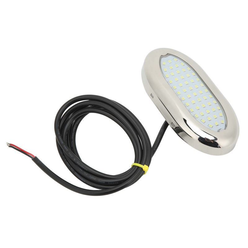 DIYelecs 12V Unterwasserlicht mit 54 LED in Blau, IP68 wasserdicht aus Edelstahl 316 und PC-Material für Boot, Yacht, Wohnmobil oder Badezimmer - Bild 2