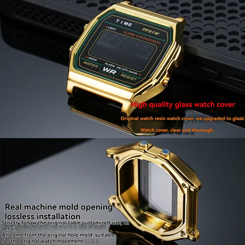Casio Uhrengehäuse Edelstahl, Lünette, Armband, Edelstahl - Bild 2