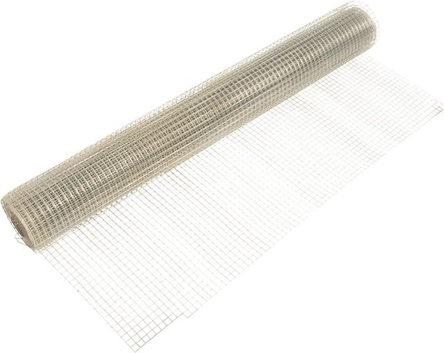 Verzinktes Volierengitter mit 12,7 mm Maschenweite und 1 mm Stärke, Maße: Höhe: 1 m, Länge: 5 m - Bild 1