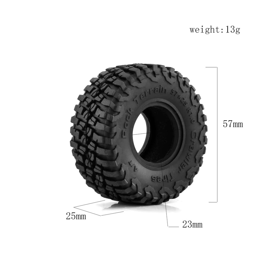 RS RC All Terrain Super Soft Sticky 1.0 Radreifen, 58*24mm - Bild 2