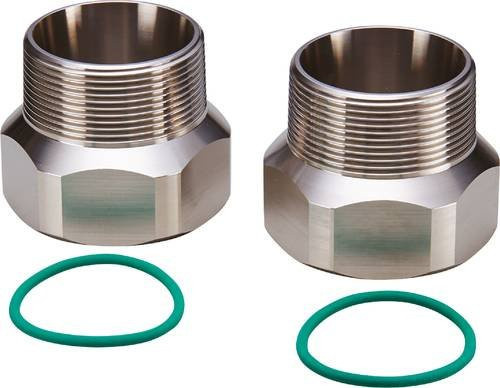 Ifm Electronic Adapter E40231, 2 Stück, Silber - Bild 1