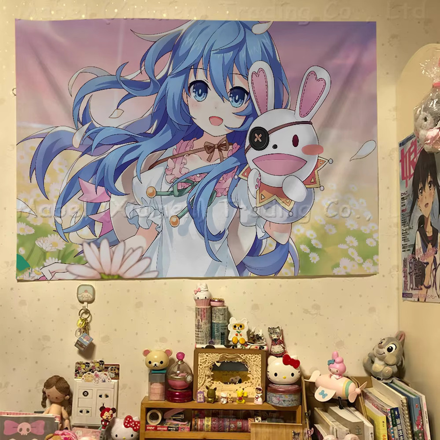 DATE A LIVE Himekawa Yoshino Dekorations-Banner mit Kunstmotiv für deine Heimdekoration - Bild 4