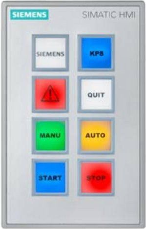 Siemens SPS-Bedienpanel 6AV3688-3AF37-0AX0 in Grau - Bild 1