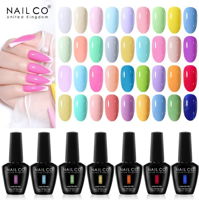 NAILCO Farbgel Nagellack, 15 ml, Glänzend - Bild 1