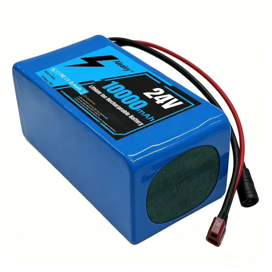 Aleaivy Lithium-Ionen-Akku 24V 10000mAh in Blau mit intelligentem BMS-Schutz für Elektrorollstühle, Elektromobile und Elektrofahrräder - Bild 2