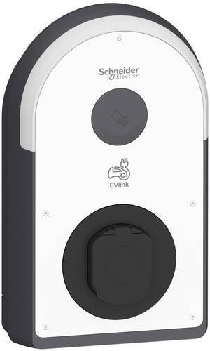 Schneider Electric Wallbox Typ 2 Mode 3 22kW mit RFID und NFC, 3-Phasen, Wandmontage, Grau/Schwarz/Weiß - Bild 1
