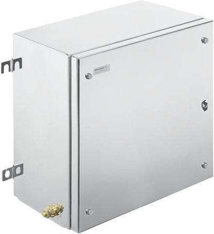 Weidmüller KTB MH 353520 S4E0 Installations-Gehäuse aus rostfreiem Stahl in Silber, B: 35 cm, H: 20 cm - Bild 1