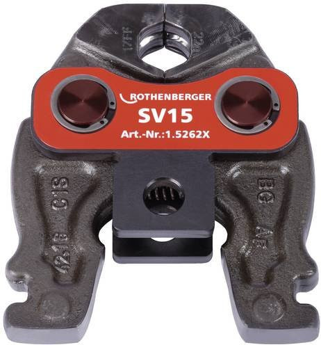 Rothenberger Pressbackenset Compact SV15-18-22-28 in Rot aus Stahl - Bild 1