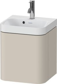 Duravit Möbelwaschtisch Happy D.2 Plus in Beige, Keramik, Wandhängend, Breite: 40 cm, Tiefe: 36 cm - Bild 1