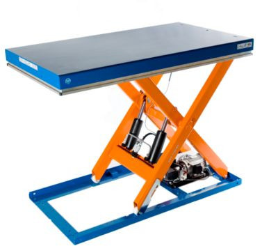 Edmo Lift Scheren-Kompakthubtisch TM 1500 mit 1500 kg Tragkraft in Blau, Orange und Multicolour - Bild 1