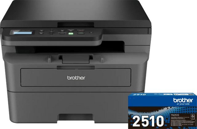 Brother DCP-L2627DWE Laserdrucker inklusive einem zusätzlichen schwarzen Toner - Bild 1