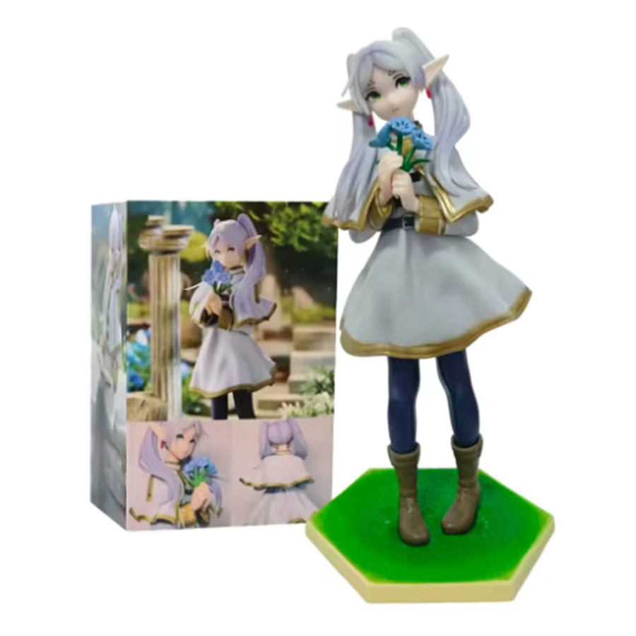 Bandai Hot Frieren Figur, Anime-Actionfigur, sitzende Leseposition - Bild 6
