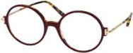 Tom Ford FT 5914-B Korrektionsbrille, Vollrand, Rund, Damen, rot, braun - Bild 1