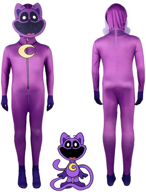 Smiling Critters Cosplay Overall, lila, Tiere - Bild 1