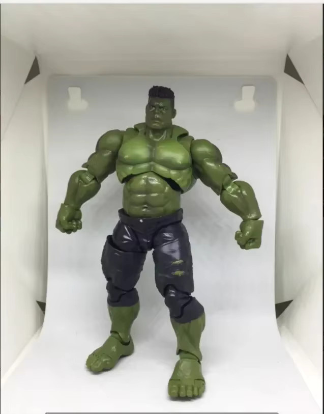Bandai Marvel Avengers Infinity War SHF Hulk Iron Man MK50 Action Figure, 21 cm - Bild 3