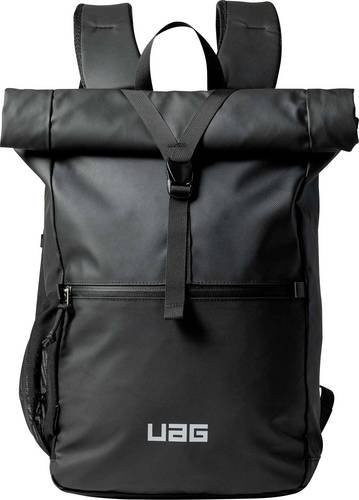 UAG Notebook Rucksack DRYOUT Roll-Top für Laptops bis 40,6 cm, Schwarz - Bild 1