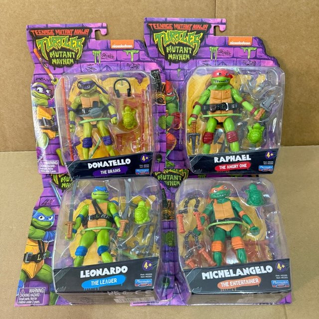 Playmates Teenage Mutant Ninja Turtles Puppen, ab 4 Jahren - Bild 1