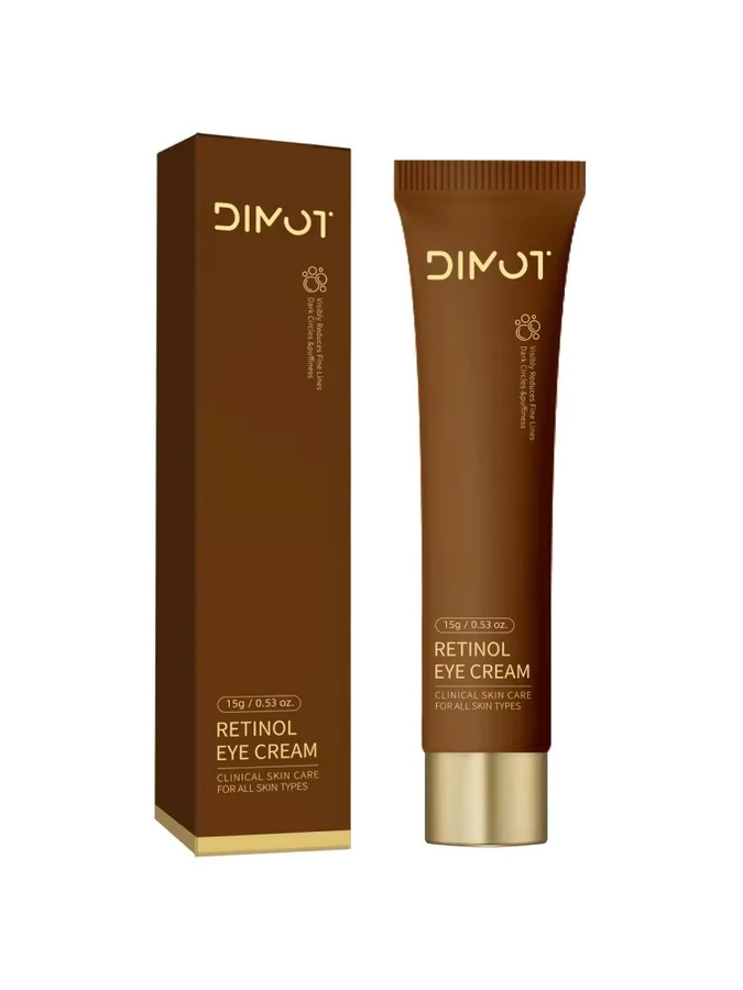 DIMOT Augencreme mit Retinol und Glycerin, Reife Haut, Unisex - Bild 5