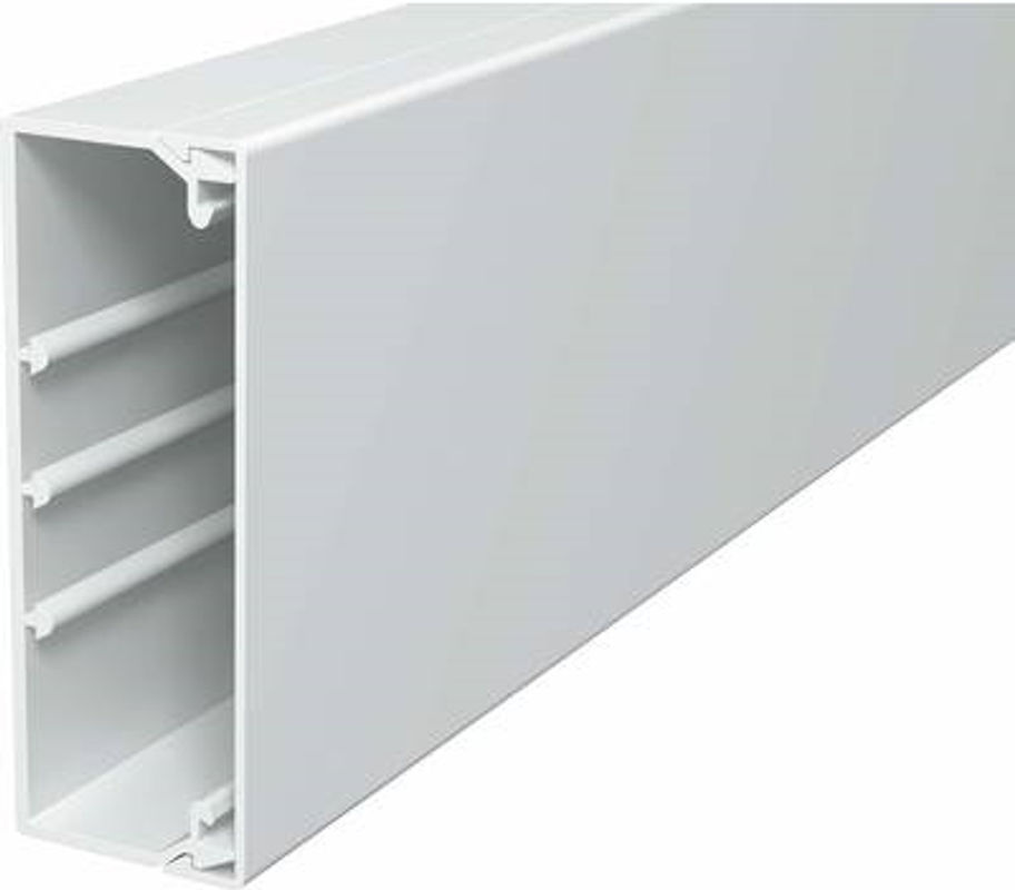 OBO Bettermann Wand- und Deckenkanal in Reinweiß, B/H: 110 x 40 mm - Bild 2