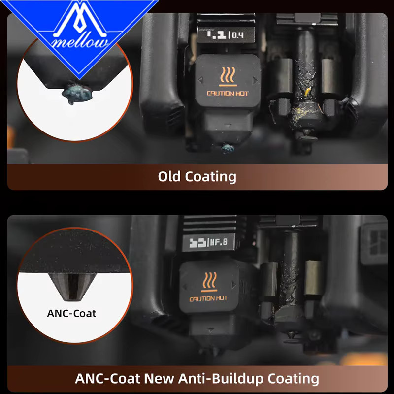 Bambu Lab Nano Antihaft-Hotend mit ANC-Coat für 3D-Drucker A1 und A1 Mini - Bild 3