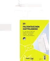 MAILmedia Faltentasche DIN C4 mit Fenster, weiß, selbstklebend - Bild 1