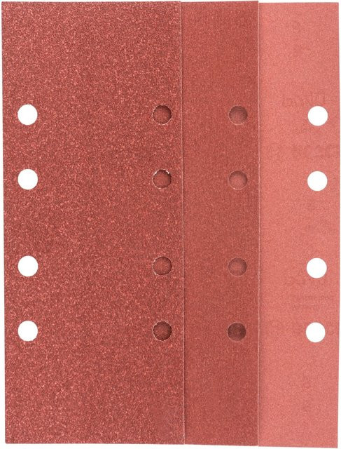 Bosch Schleifblatt-Set Promoline für Schwingschleifer, 25-teilig, für Holz und Metall, B: 23,0 cm, H: 9,3 cm - Bild 1