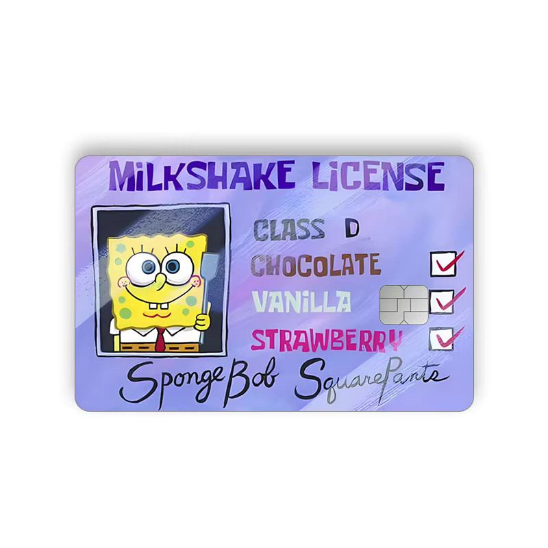 Potdemiel Spongebob Karten-Aufkleber, DIY Kawaii Deko - Bild 2