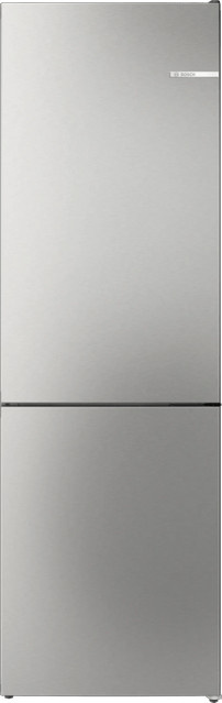 Bosch Kühl-Gefrierkombination Serie 4 in Silber Metall-Optik - Bild 1