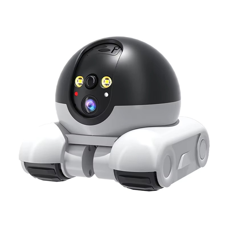 Luxuglow 1080P HD WLAN-Sicherheitskamera mit automatischer Verfolgung in Weiß als Smart Home Baby- und Haustiermonitor - Bild 4