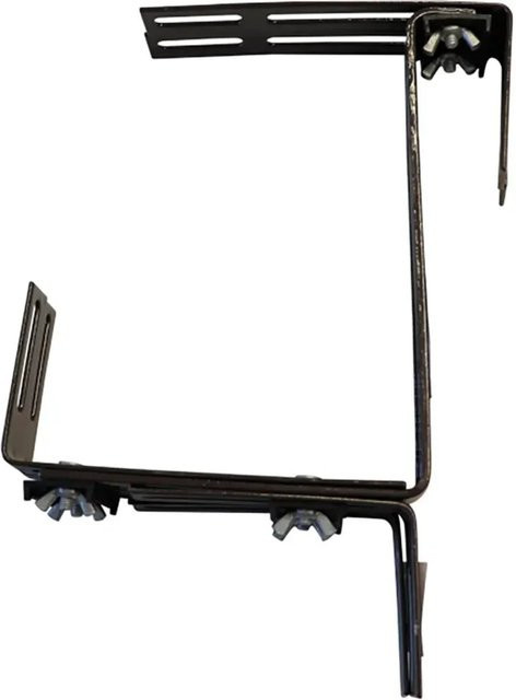 Siena Garden Blumenkastenhalter Gigant aus Metall in Braun, B/T/H: 98 x 25 x 82 cm - Bild 1
